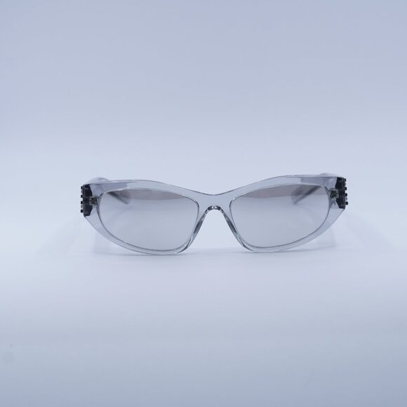 ?️ New Givenchy GV40078I 20C Sunglasses - Transparent/Silver with Studs Frame main image 9